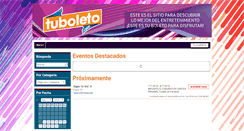 Desktop Screenshot of compra.tuboleto.com