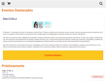 Tablet Screenshot of compra.tuboleto.com